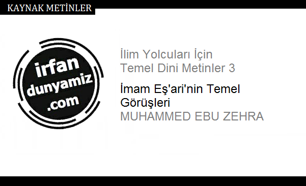 İmam Eşari kimdir
imam Eş'arinin görüşleri
muhammed ebu zehra mezhepler tarihi